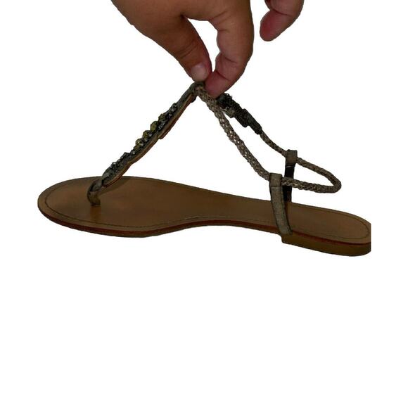 Silver Coach Seahorse Sandals - Picture 3 of 6